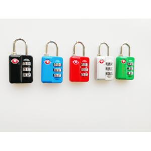 China 3  Combination TSA Combination Padlock Small Size Easy Operate Color Customized supplier