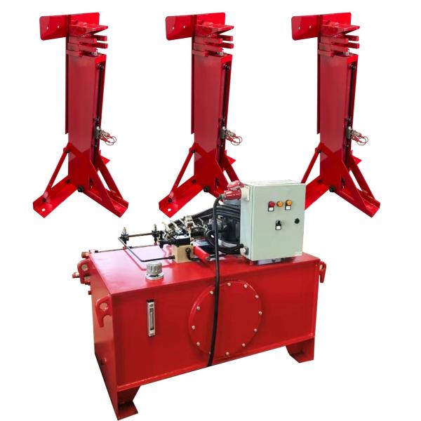 Customized Request Simple Piston Type Hydraulic Lifting Jack System for Tank Jacking