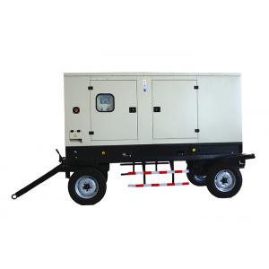 40kw 50kva Mobile Genset Diesel Generator Set Trailer Type With Wheels