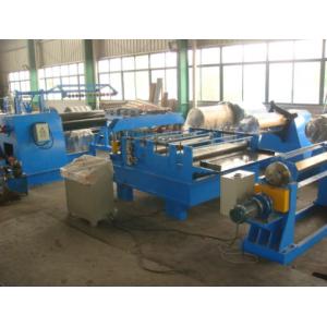 China 11Kw Motor Power  Cut to length Line Steel Slitting Machine High Speed Carbon Steel  Thickness 0.25 - 1.2mm supplier