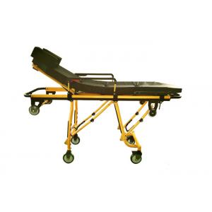 Automatic Loading Wheeled Ambulance Stretcher Trolley For Incubator 150mm Castors