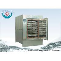 China Pass Through door Autoclave Steam Sterilizer With Temperature Sensor and Pressure Transducer on sale