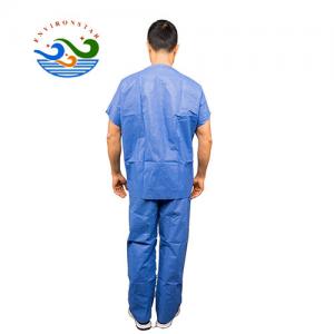 China HOT SALE Nonwoven surgical cloth, hospital surgical pajamas with top and pants supplier