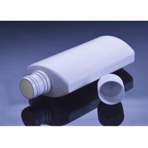 China Hot Stamping 250ml HDPE Mouthwash White Bottle supplier
