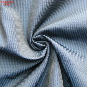China F4297 100% polyester memory  fabric for outdoor jacket twill jacquard two tone weaving supplier