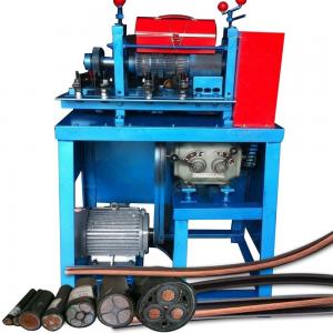 China 4.5kw Copper Cutting Stripping Twister Wire Cable Drawing Machine 280KG for Products supplier