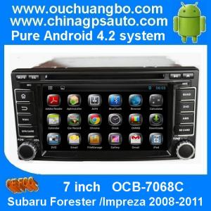 Ouchuangbo 7 Inch Car Radio DVD for Subaru Forester /Impreza 2008-2011 Android 4.2 3G Wifi