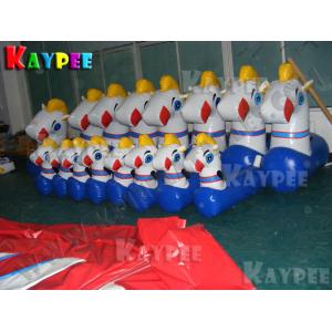 China Inflatable Pony Hop Ride Horse Ride track,airtight pony inflatable sport game KSP054 supplier