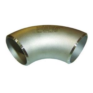 China WROUGHT STEEL WELDED ASTM A403 WP321 (ANNEALED) BW SCH 20 ASME B16.9 ELBOW 90(LR) supplier