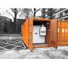 Temperature-Regulated Container Cold Room for Frozen Food Cooling Method Direct Cooling