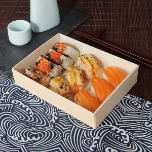 120*120*36mm Sushi Takeaway Boxes Bakery Pastry Cheese And Charcuterie Box
