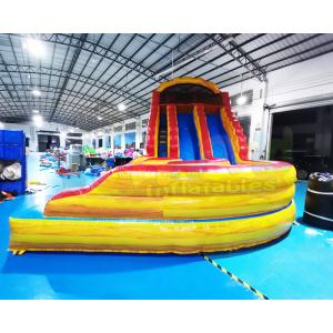 Adult Outdoor Inflatable Water Slides Playground Jumping Castle