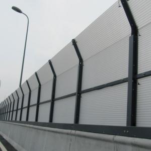 China Highways Perforated Metal Acoustic Panels Sound Barrier Fence Sheets supplier