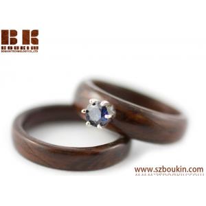 China Uniquely Finished wooden rings amazon wooden rings for her  wooden rings craft for men supplier