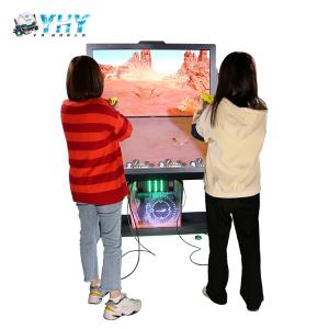 Kids 4 Players Infrared Shooting Arcade Games With Double Screen