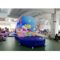 China Safety Inflatable Bubble Tent / Inflatable Snow Globe 0.65 Mm PVC Tarpaulin on sale