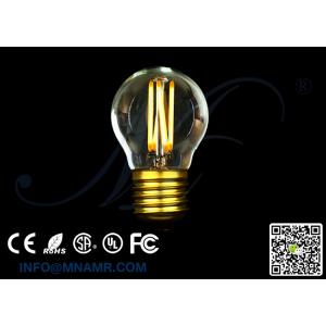 China Pro Edison Bulb Display LED G45 Globe Light 3W E27 E26 Lamp AC110v 120v 130v 220v 230v 240v DC12V Dimmable UL Approved supplier