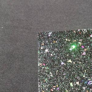 Colorful Artificial Chunky Glitter Fabric For Decoration