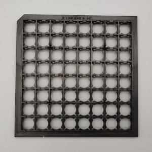 China Heat Resistant IC Electronic Components Tray 81PCS For Military Industry supplier