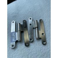China Left And Right 95mm H Cabinet Hinges Nickel Plated Round Head on sale