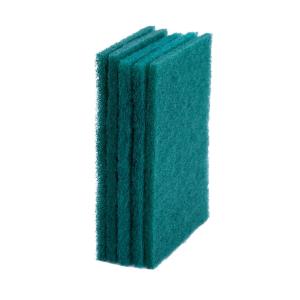 China Customized Kitchen Green Polyester Material Scratching Deep Cleaning Scouring Pad wholesale