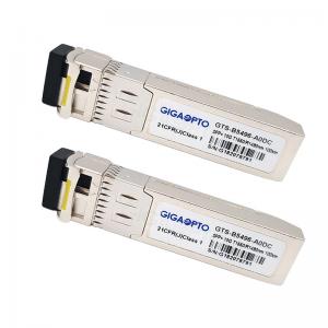 1330nm / 1270nm 10Gbps SFP+ Cisco Transceiver Module For SMF SFP-10G-BX20D