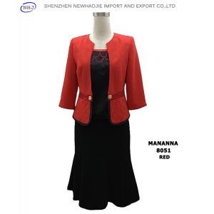 China women's suits brands MANANNA dress jacket suits ladies supplier