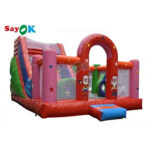 Outdoor Commercial Inflatable Bounce House Adult Kids Party Bouncer Combo With Water Slide