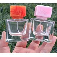 In Stock Free Sample Luxury 50ml 100ml Square Glass Perfume Spray Bottle Wholesale