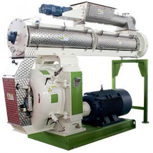 22KW Wheat Bran Automatic Cattle Feed Machine Stainless Steel Feed Pellet Line