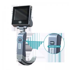 Anesthesia Digital Recordable Reusable Video Laryngoscope With Blade 3 Inch