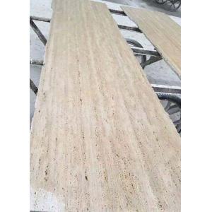 Building Marble Stone Slab Tile Roman Travertine Style 2.7 G / Cm³ Density