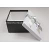 Tiny To Huge Xmas Gift Boxes Black And White For Gifts 7× 7× 4 Textured Art