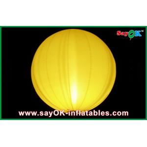 Yellow / Blue LED Balloon Lights Chrismas Inflatable Stage Decoration