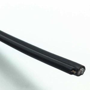 China Engineering 2DC Rg6 75 Ohm Coaxial Cable Copper Clad Steel 64/0.1 Braided supplier