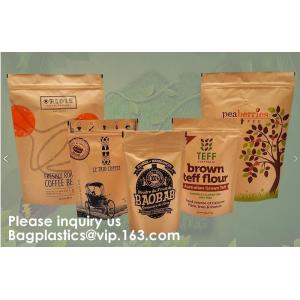 China STAND UP POUCHES SPOUT POUCHES SIDE GUSSET BAGS PAPER BAGS 3 SIDE SEAL POUCH BLOCK BOTTOM BAGS JERKY BAGS BIODEGRADABLE supplier