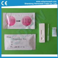China CE and FDA approved Home use easy urine hcg pregnancy test cassette made in china on sale