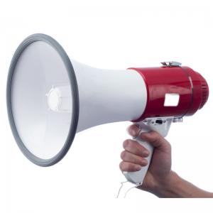 China Professional 45W Handheld Exhaust Siren BT Megaphone with Recording Voice Control NO supplier