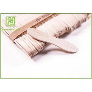 China Customized Birch Wooden Ice Cream Sticks Craft For Toddlers 114MM with Natural Color wholesale