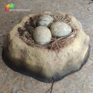 High Simulation Jurassic Park Dinosaur Egg Hatches In Museum Customization