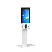 China 21.5 23.8  27 Touch Screen Self Pay Machine Self Service Order Payment Kiosk on sale