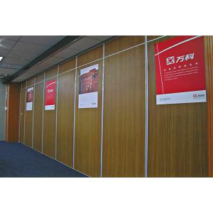 China Top Hanging System Conference Room / Office Partition Walls With Aluminum Track supplier