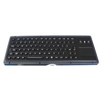 China Black dustproof industrial backlit illuminated keyboard with touchpad RoHS CE on sale