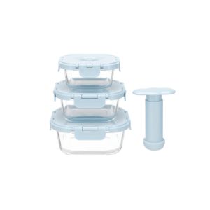 China Durable Stackable Vacuum Glass Containers -40℃ to 560℃ on sale