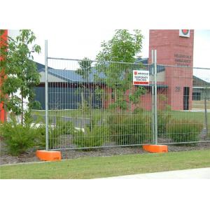 Low Carbon Steel Temporary Security Fence 4ft 6ft 8ft Construction Fence