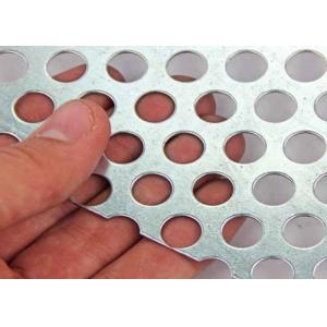 China Light Weight Construction Perforated Metal Mesh 1.0-2.0mm Thickness Precise Size supplier