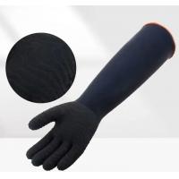 China Custom Industrial Acid And Alkali Resistant Non-Slip Gloves 35cm Lengthened Thick Wear-Resistant Gloves on sale