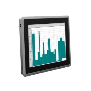China 12.1 HMI/PLC/Robot de 1024*768 pulgadas IP65 Montador de panel plano de 500 nits Monitor de pantalla táctil industrial capacitativo/resistivo incorporado supplier