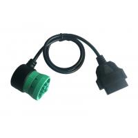 China Female Type 2 J1939 To OBD2 Adapter Endurable Overmolded PVC Injection on sale
