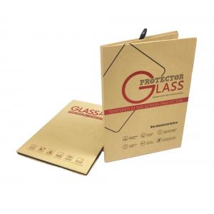 China Kraft Paper Screen Protector Packaging Box Tempered Glass Customized supplier